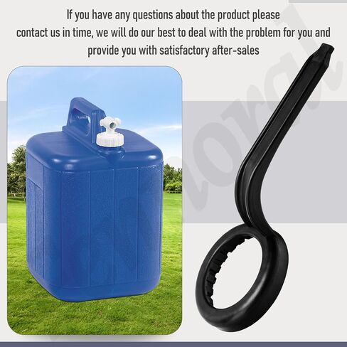 Fennoral Wrench for 70mm Lids Compatible with Rieke Caps Used On 5 & 6 Gallon Water Storage Containers, Fits Many Typical Glass Bottle in Kuwait