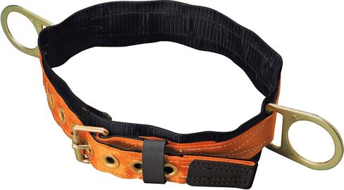 Miller by Honeywell Titan Tongue Buckle Body Belt with Side D-Rings and 3-Inch Back Pad, Large (T3320/LAF) in Kuwait