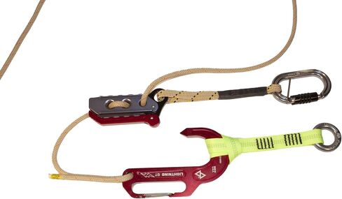 Rock-N-Rescue Escape Hook Quick Draw - Glove-Friendly, Low-Profile, and Forged with Pittsburgh Grit in Kuwait