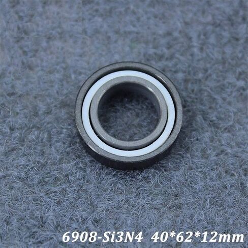 Power Transmission Products 6908 Full Ceramic Bearing 406212 mm 6908CE Si3N4 Material All Silicon Nitride Ball Bearings in Kuwait
