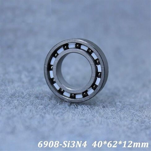 Power Transmission Products 6908 Full Ceramic Bearing 406212 mm 6908CE Si3N4 Material All Silicon Nitride Ball Bearings in Kuwait