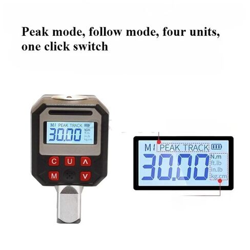 Torque Tester, Digital Torque Meter Torque Tester Electronic Meter High-Precision Kilogram Wrench Torque Testing Instrument(3-60) in Kuwait