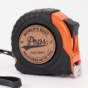 Pops Gifts, Gift for Pops from Kids, Measuring Tape 16ft for Men, Ideal for Birthday, Fathers Day, Christmas, Retractable Digital Carpenter Tool in Saudi Arabia