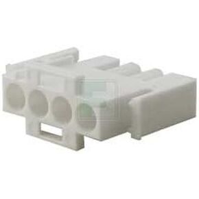 350779-1 Connector Housings connectors-Rectangular-Plastic-Industrial Mate-N-LOK 4 Position Male Pin Crimp Positive Lock Free Hanging Housing Plug - 50 Item in Saudi Arabia