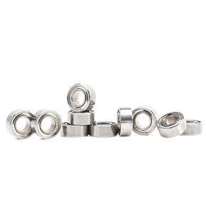 Bimetal Seal Shield Micro deep Groove Bearing 10pcs MR63ZZ 3x6x2.5mm ABEC-5 High Speed Miniature Steel Ball Bearings in Kuwait