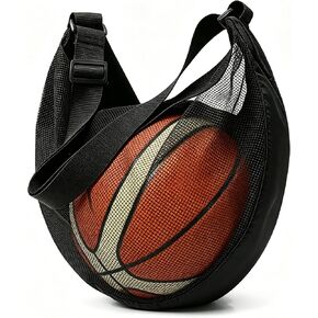 حقيبة كرة شبكية حبال، حقيبة شبكية للتخزين المحمولة تناسب كرة القدم وكرة السلة والكرة الطائرة، حقائب كتف قابلة للتعديل للمعدات الرياضية للشباب والمدربين وصالة الألعاب الرياضية في الهواء الطلق in Kuwait