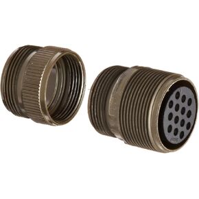 MS3101A20-27S Circular Connector Socket General Duty Non-Environmental Threaded Coupling Solder Termination Cable Connecting Plug 20-27 Insert Arrangement 20 Shell Size 14 Contacts in Saudi Arabia