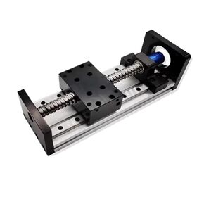 Linear Rail Motor Kit CNC Ball Screw Sliding Table 1204 Nema23 Slide Guide Stage Axis Motion Module(100mm) in Saudi Arabia
