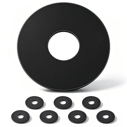 8 عبوات 4329 3/4 معرف × 2-1/4 OD × 1/8 بوصة. غسالات كبيرة من النيوبرين | حلقة مطاطية 3/4، تناسب تطبيقات التثبيت مع الصواميل أو البراغي أو البراغي in Saudi Arabia