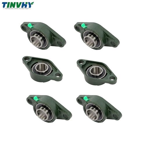 6Pcs Pillow Block Bearing with 1-1/4in Bore Replacement for UCFL206-20 for Mechanical Equipment in Kuwait