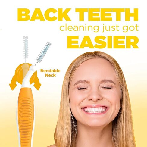 منظفات GUM Proxabrush Go-Betweens، فائقة الضيق 10 قطع (عبوة من قطعتين) in Kuwait