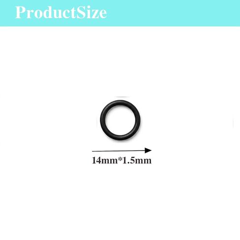 248129 Bulk O-Rings | Premium Replacement Seal Kit for Fusion Air Purge AP Spray Gun | 14mm*1.5mm - 24 Pcs in Kuwait