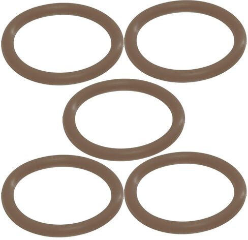 Sterling Seal & Supply 108 Viton O-Ring, 75A Durometer, Brown, 1/4" ID, 7/16" OD, 3/32" Width (Pack of 5) in Kuwait