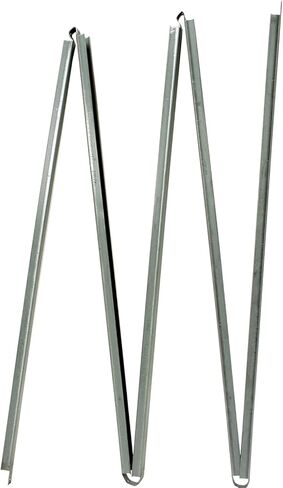 Simpson Strong-Tie TSF2-24 Truss Spacer - 1-1/2 in. x 10 ft., 24-in. On-Center Spacing, Heavy Duty 24-Gauge Steel Construction, Zinc Galvanized Finish in Kuwait