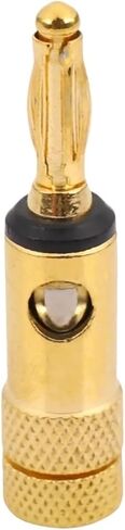 A92Z Gold Plated Banana Plugs 2 Red 2 Black 4Mm 12 Pcs LL68-4BP1 in Kuwait