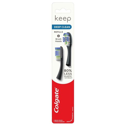 Colgate Keep Manual Toothbrush Deep Clean Refills - 2pk in Kuwait
