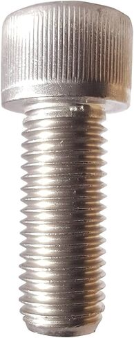 برغي غطاء رأس المقبس، 6-40 × 1/2 بوصة، فولاذ مقاوم للصدأ 18-8، مقبس سداسي (الكمية: 100) خيط رفيع، #6 مسمار ألين سداسي، الطول: 1/2 بوصة، خيط كامل in Kuwait