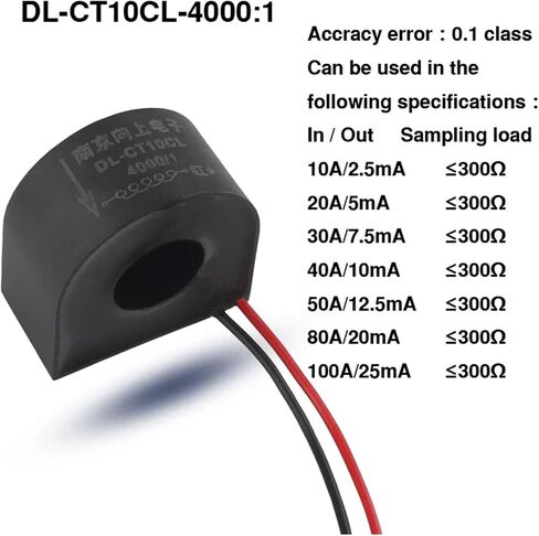 المحول الحالي سلسلة DL-CT10CL 10 قطعة/الوحدة (10 DL-CT10CL-4000 1) in Kuwait
