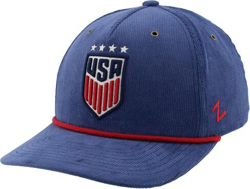 U.S. Soccer Officially Licensed USWNT Rope Hat Snapback Team Color Cord in Kuwait