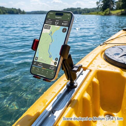 xik Kayak Track Phone Holder Mount with T-Bolt Base Ball in Kuwait