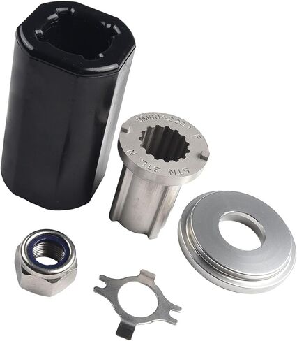 For Mercury and for mercruiser for alpha One Sterndrives Propeller Hub Kit Compatible with 835257K1 835257Q1 Flo for torq II Red Fits 60-300HP 120-375HP for verado 200-300HP for mariner 75-250HP in Kuwait