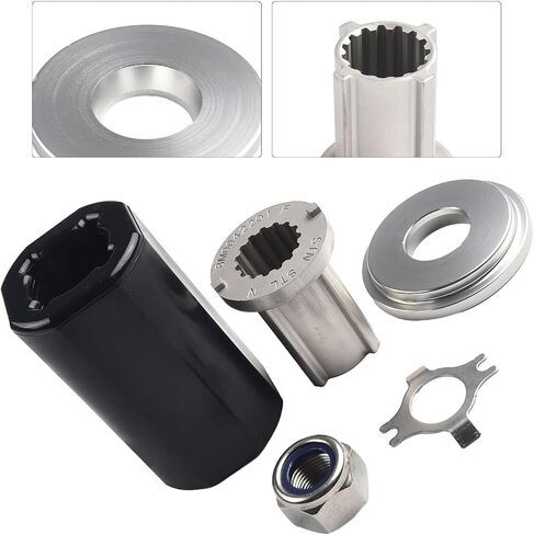 For Mercury and for mercruiser for alpha One Sterndrives Propeller Hub Kit Compatible with 835257K1 835257Q1 Flo for torq II Red Fits 60-300HP 120-375HP for verado 200-300HP for mariner 75-250HP in Kuwait