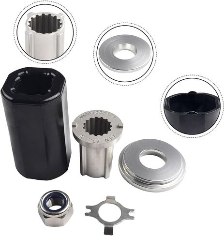 For Mercury and for mercruiser for alpha One Sterndrives Propeller Hub Kit Compatible with 835257K1 835257Q1 Flo for torq II Red Fits 60-300HP 120-375HP for verado 200-300HP for mariner 75-250HP in Kuwait
