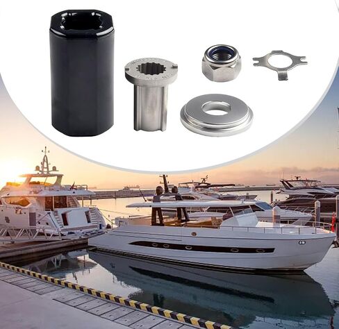 For Mercury and for mercruiser for alpha One Sterndrives Propeller Hub Kit Compatible with 835257K1 835257Q1 Flo for torq II Red Fits 60-300HP 120-375HP for verado 200-300HP for mariner 75-250HP in Kuwait