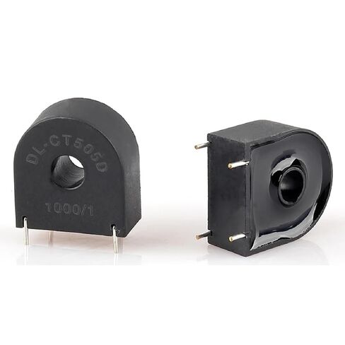 DL-CT502D 505D 525D 602D PCB Mount محول تيار صغير 1A 0.5mA 1mA 5A 2.5mA 50A 25mA 0 ~ 60A 4 Pins Precision CT لفائف AC (DL-CT525D 2000-1) in Kuwait