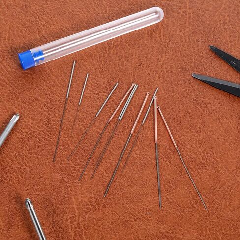 20Pcs 3D Printer Nozzle Cleaning Kit Needles, Stainless Steel Nozzle Unclogger No Clogger Welding Tip Cleaner Tools Accessories for Drills, (0.15, 0.2, 0.25, 0.3, 0.35, 0.4, 0.5, 0.6, 0.8, 1.0mm) in Kuwait