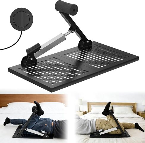 Electric CPM Machine Knee After Surgery(Prone Position) with Remote Control, Knee Therapy Exercise Strengthening Equipment for ACL PCL MCL Rehabilitation, Gender-Neutral-Left/Right Leg in Kuwait