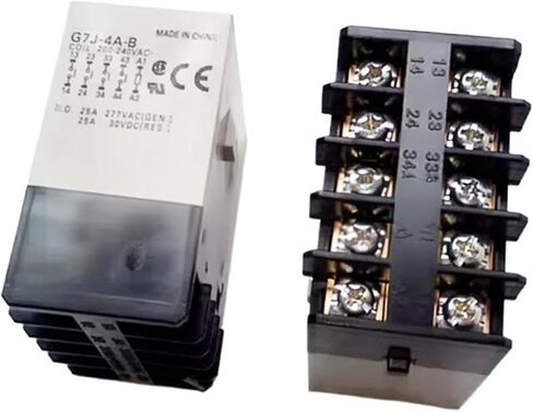 1 قطعة G7J-4A-P 12VDC/24VDC/110VAC/220VA مرحل (24VDC) in Kuwait