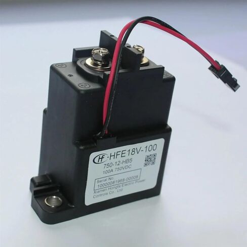 الجهد DC التتابع HFE18V-100 / 750-12-HB5 750VDC موصل الضغط العالي in Kuwait