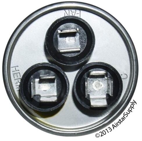 GE Genteq مكثف دائري 50 5 فائق التوهج MFD 440 فولت 27L569BZ3 27L569 in Kuwait