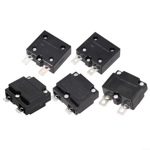 Automatic for reset Relay Current Overload Protector Fuse Thermal Switch for Electric Car RC Vehicle Toys Accessories 5A to 30A(7A) in Kuwait
