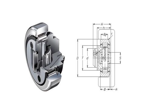 CRF123 4.062 Composite Support Roller Bearing in Kuwait