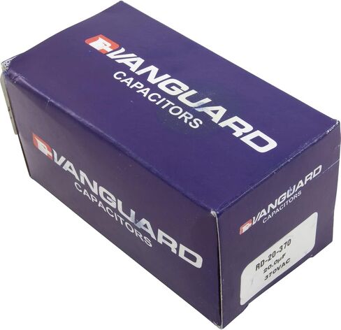 Vanguard Run Capacitor, 20 MFD, 370v, 1-3/4" x 2-7/8" in Kuwait