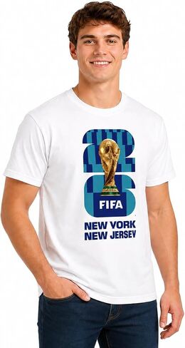 تيشيرت كأس العالم لكرة القدم 2026 نيويورك، نيوجيرسي ملون للرجال من Outerstuff in Kuwait