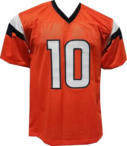 Generic مخيط حسب الطلب Bo Nix Adult Jersey SIZE ADULT LARGE برتقالي in Kuwait