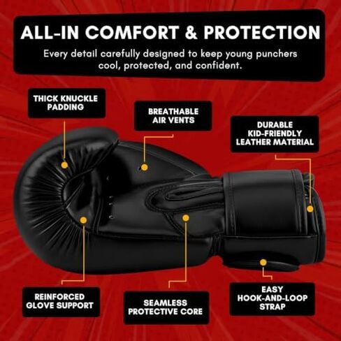 Bundle - Kid Boxing Set with Punching Bag for Kids, Lightning Rope and Boxing Gloves for Kids, 3 in 1 Set in Kuwait