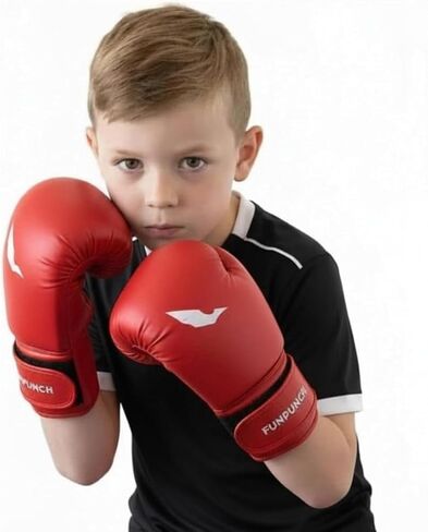 Bundle - Boxing Gloves for Kids and Punching Bag for Kids - Kid Boxing Set in Kuwait