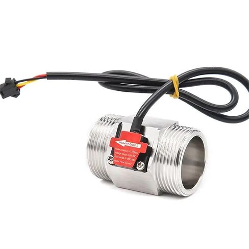 1PCS S304 1.25" DN32 3~120L/Min Water Hall Turbine Flow Sensor Industry Meter in Kuwait