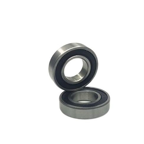2pc 606-2RS 6X17X6 Mm 606 RS SI3N4 Bola Keramik Hibrida Alur Deep Bearing in Kuwait