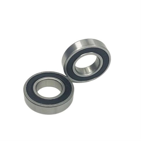 2pc 606-2RS 6X17X6 Mm 606 RS SI3N4 Bola Keramik Hibrida Alur Deep Bearing in Kuwait