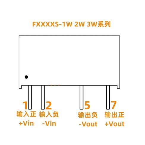 F0505S-2WR3 DC-DC وحدة الطاقة المعزولة 5 فولت إلى 5 فولت 2 واط عزل عالي 3KV معزولة غير منظمة 1 قطعة in Kuwait
