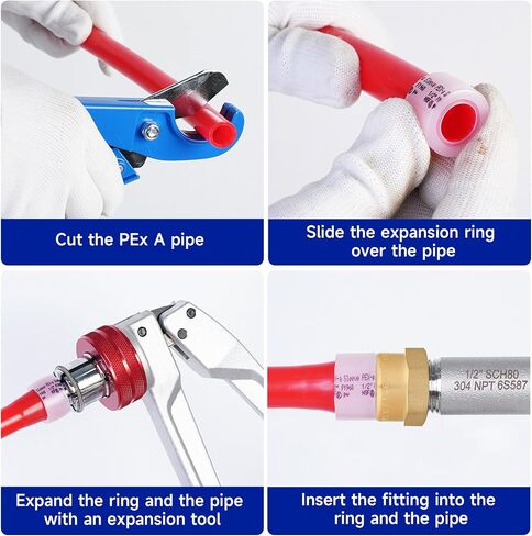 (Znkiok 10Pack)1/2 Inch Pex A Expansion Fittings,1/2" Pex-A-1/2"NPT Female Adapter,Long Service Life,Lead-Free Brass,NSF,UPC,ASTM F1960. in Kuwait