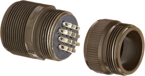 MS3101A20-27S Circular Connector Socket General Duty Non-Environmental Threaded Coupling Solder Termination Cable Connecting Plug 20-27 Insert Arrangement 20 Shell Size 14 Contacts in Saudi Arabia