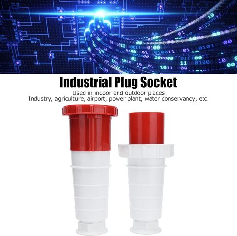 Industrial Plug Socket Power Connector 3 Phase 4 Pin IP67 Waterproof Aviation 380V‑415V 63A 3P E for Airports Docks Etc in Saudi Arabia
