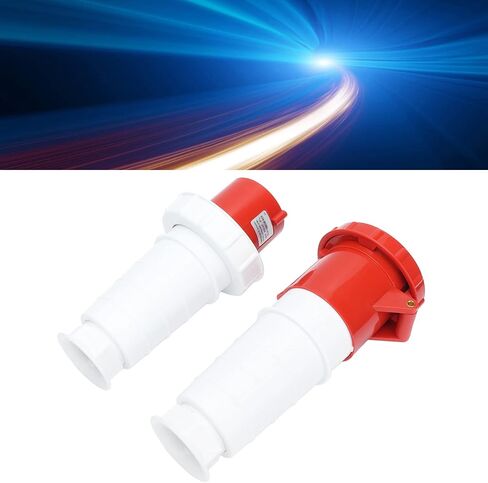 Industrial Plug Socket Power Connector 3 Phase 4 Pin IP67 Waterproof Aviation 380V‑415V 63A 3P E for Airports Docks Etc in Saudi Arabia