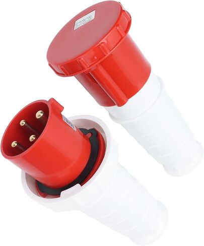 Industrial Plug Socket Power Connector 3 Phase 4 Pin IP67 Waterproof Aviation 380V‑415V 63A 3P E for Airports Docks Etc in Saudi Arabia